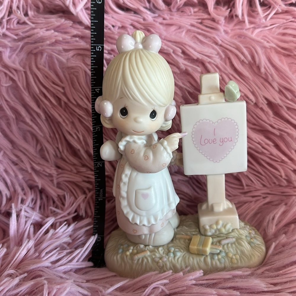 Loving You Dear Valentine Precious Moments Pair - Picture 7 of 13